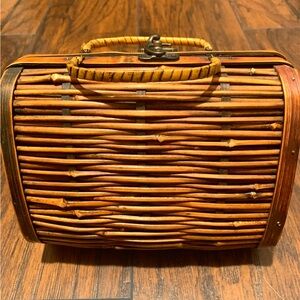 Handmade Bamboo handbag (used twice)